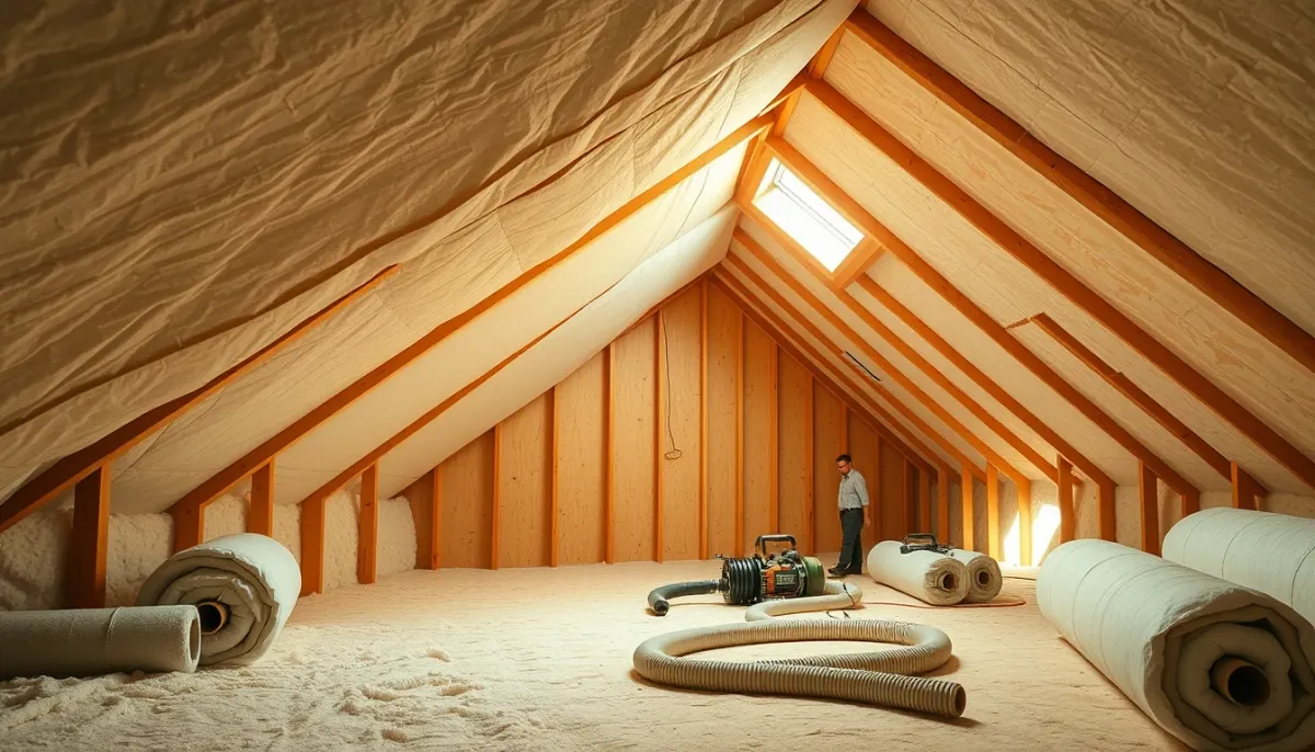 Isolation des combles : quel prix au m² en 2026, en soufflage, en rouleaux ou en sarking ?