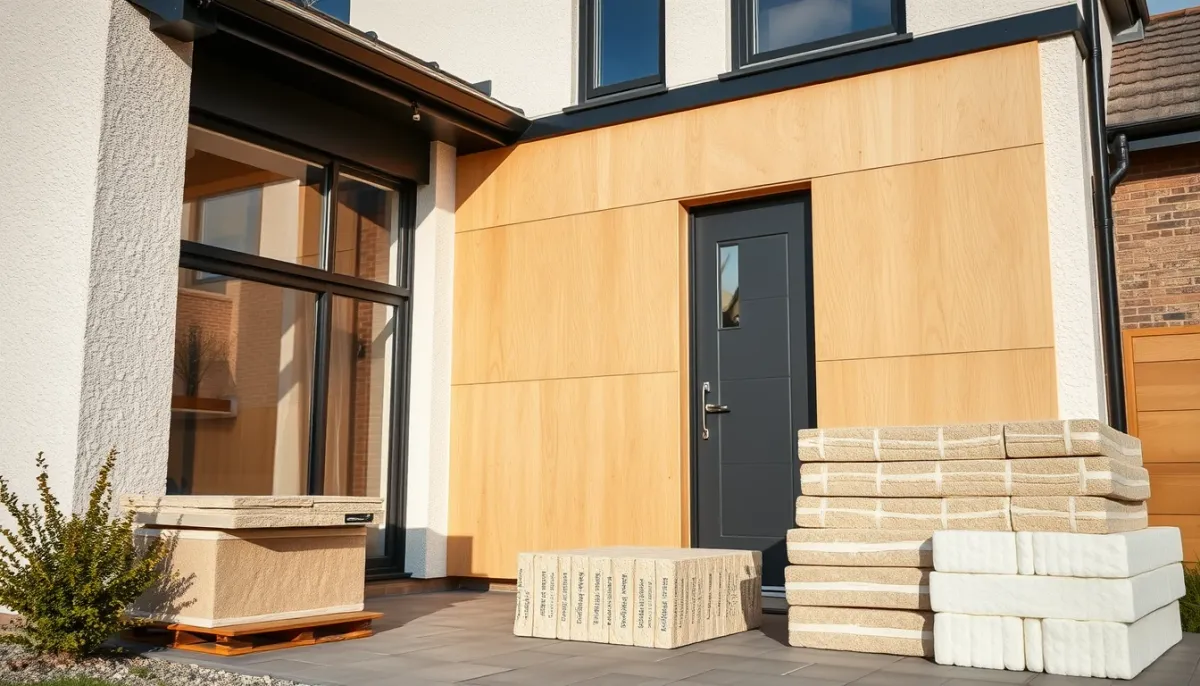 Matériaux d'isolation extérieure : polystyrène, laine de roche ou fibre de bois, le comparatif